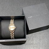 Buy Shop Marc Jacobs Henry Dinky Gold Dial Gold Steel Strap Watch for Women - MBM3199 USA Online