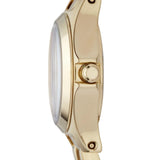 Buy Shop Marc Jacobs Henry Dinky Gold Dial Gold Steel Strap Watch for Women - MBM3199 USA Online