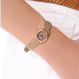 Buy Shop Marc Jacobs Henry Dinky Grey Dial Grey Leather Strap Watch for Women - MBM1239 USA Online