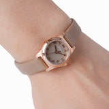 Buy Shop Marc Jacobs Henry Dinky Grey Dial Grey Leather Strap Watch for Women - MBM1239 USA Online