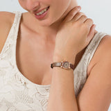 Buy Shop Marc Jacobs Henry Dinky Grey Dial Grey Leather Strap Watch for Women - MBM1239 USA Online