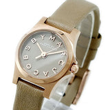 Buy Shop Marc Jacobs Henry Dinky Grey Dial Grey Leather Strap Watch for Women - MBM1239 USA Online