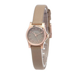 Buy Shop Marc Jacobs Henry Dinky Grey Dial Grey Leather Strap Watch for Women - MBM1239 USA Online
