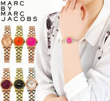 Buy Shop Marc Jacobs Henry Dinky Pink Dial Rose Gold Steel Strap Watch for Women - MBM3203 USA Online