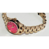 Buy Shop Marc Jacobs Henry Dinky Pink Dial Rose Gold Steel Strap Watch for Women - MBM3203 USA Online