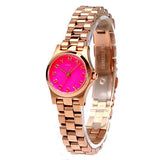 Buy Shop Marc Jacobs Henry Dinky Pink Dial Rose Gold Steel Strap Watch for Women - MBM3203 USA Online