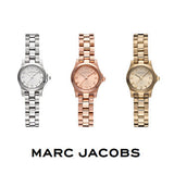 Buy Shop Marc Jacobs Henry Dinky Silver Dial Silver Steel Strap Watch for Women - MBM3198 USA Online