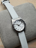 Buy Shop Marc Jacobs Henry Dinky White Dial White Leather Strap Watch for Women - MBM1234 USA Online