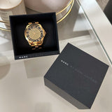 Buy Shop Marc Jacobs Henry Gold Dial Gold Steel Strap Watch for Women - MBM3292 USA Online