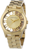 Buy Shop Marc Jacobs Henry Gold Dial Gold Steel Strap Watch for Women - MBM3292 USA Online