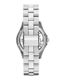 Buy Shop Marc Jacobs Henry Silver Dial Silver Steel Strap Watch for Women - MBM3294 USA Online