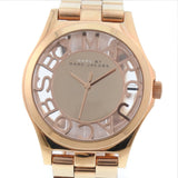 Buy Shop Marc Jacobs Henry Rose Gold Dial Rose Gold Steel Strap Watch for Women - MBM3207 USA Online