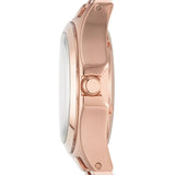 Buy Shop Marc Jacobs Henry Rose Gold Dial Rose Gold Steel Strap Watch for Women - MBM3293 USA Online