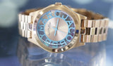 Buy Shop Marc Jacobs Henry Rose Gold Dial Rose Gold Steel Strap Watch for Women - MBM3296 USA Online