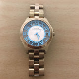 Buy Shop Marc Jacobs Henry Rose Gold Dial Rose Gold Steel Strap Watch for Women - MBM3296 USA Online