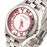 Buy Shop Marc Jacobs Henry Silver Dial Silver Steel Strap Watch for Women - MBM3294 USA Online