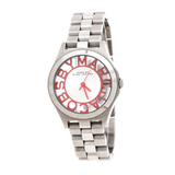 Buy Shop Marc Jacobs Henry Silver Dial Silver Steel Strap Watch for Women - MBM3294 USA Online