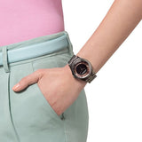 Buy Shop Marc Jacobs Henry Skeleton Black Dial Black Steel Strap Watch for Women - MBM3254 USA Online