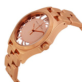 Buy Shop Marc Jacobs Henry Rose Gold Dial Rose Gold Steel Strap Watch for Women - MBM3207 USA Online