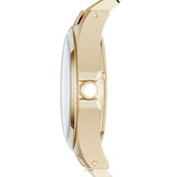 Buy Shop Marc Jacobs Henry Skeleton Gold Dial Gold Steel Strap Watch for Women - MBM3263 USA Online