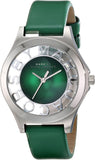 Buy Shop Marc Jacobs Henry Skeleton Green Dial Green Leather Strap Watch for Women - MBM1336 USA Online