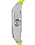 Buy Shop Marc Jacobs Henry Skeleton Neon Yellow Dial Yellow Leather Strap Watch for Women - MBM1242 USA Online