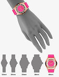 Buy Shop Marc Jacobs Henry Skeleton Pink Dial Pink Leather Strap Watch for Women - MBM1243 USA Online
