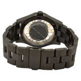 Buy Shop Marc Jacobs Henry Transparent Black Dial Black Steel Strap Watch for Women - MBM3255 USA Online