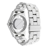 Buy Shop Marc Jacobs Henry Transparent Silver Dial Silver Steel Strap Watch for Women - MBM3205 USA Online