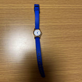 Buy Shop Marc Jacobs Henry White Dial Blue Leather Strap Watch for Women - MBM1238 USA Online