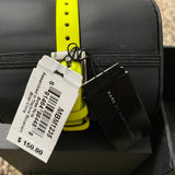 Buy Shop Marc Jacobs Henry White Dial Neon Yellow Rubber Strap Watch for Women - MBM1235 USA Online