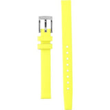 Buy Shop Marc Jacobs Henry White Dial Neon Yellow Rubber Strap Watch for Women - MBM1235 USA Online