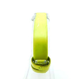Buy Shop Marc Jacobs Henry White Dial Neon Yellow Rubber Strap Watch for Women - MBM1235 USA Online