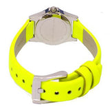 Buy Shop Marc Jacobs Henry White Dial Neon Yellow Rubber Strap Watch for Women - MBM1235 USA Online