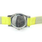Buy Shop Marc Jacobs Henry White Dial Neon Yellow Rubber Strap Watch for Women - MBM1235 USA Online