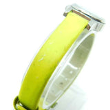 Buy Shop Marc Jacobs Henry White Dial Neon Yellow Rubber Strap Watch for Women - MBM1235 USA Online