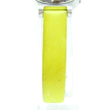 Buy Shop Marc Jacobs Henry White Dial Neon Yellow Rubber Strap Watch for Women - MBM1235 USA Online