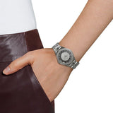 Buy Shop Marc Jacobs Henry White Dial Silver Steel Strap Watch for Women - MBM3291 USA Online