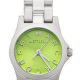 Buy Shop Marc Jacobs Henry Yellow Dial Silver Steel Strap Watch for Women - MBM3201 USA Online