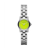 Buy Shop Marc Jacobs Henry Yellow Dial Silver Steel Strap Watch for Women - MBM3201 USA Online