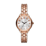 Buy Shop Marc Jacobs Betty White Dial Rose Gold Steel Strap Watch for Women - MJ3496 USA Online