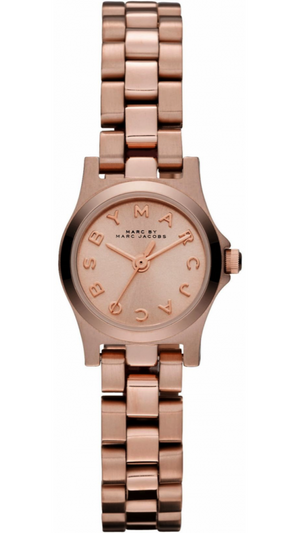 Buy Shop Marc Jacobs Dinky Rose Gold Dial Rose Gold Steel Strap Watch for Women - MBM3200 USA Online