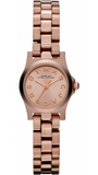 Buy Shop Marc Jacobs Dinky Rose Gold Dial Rose Gold Steel Strap Watch for Women - MBM3200 USA Online
