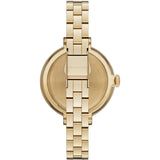 Marc Jacobs Sally Champagne Gold Dial Gold Stainless Steel Strap Watch for Women - MBM3363