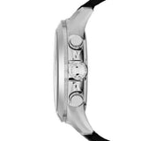 Buy Shop Marc Jacobs Larry Chronograph Black Dial Black Leather Strap Watch for Men - MBM5033 USA Online