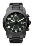 Buy Shop Marc Jacobs Larry Chronograph Black Dial Black Steel Strap Watch for Men - MBM5032 USA Online