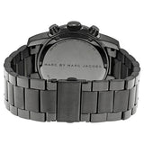 Buy Shop Marc Jacobs Larry Chronograph Black Dial Gunmetal Grey Steel Strap Watch for Men - MBM5031 USA Online
