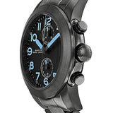 Buy Shop Marc Jacobs Larry Chronograph Black Dial Gunmetal Grey Steel Strap Watch for Men - MBM5031 USA Online