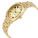 Buy Shop Marc Jacobs Mandy Gold Dial Gold Steel Strap Watch for Women - MJ3549 USA Online