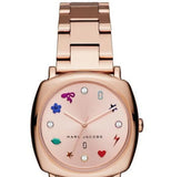 Buy Shop Marc Jacobs Mandy Rose Gold Dial Rose Gold Steel Strap Watch for Women - MJ3550 USA Online